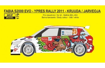 Decal – Fabia S2000 EVO - Ypres Rally 2011 - Kruuda